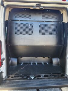 FR Conversions ProMaster van secure transport