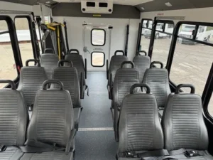 Interior Endera 23 ft transit bus