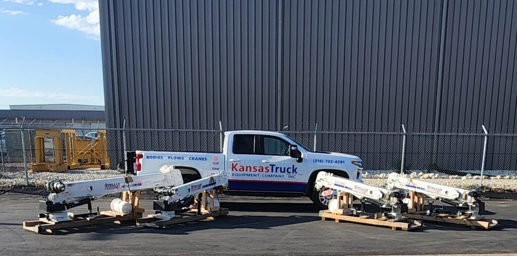 Kansas Truck Equipment Co., Inc. authorized dealer for Stellar Cranes